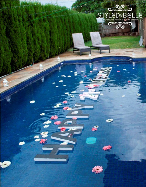 Night Pool Party Ideas For Adults
 Outdoor Pool Decor