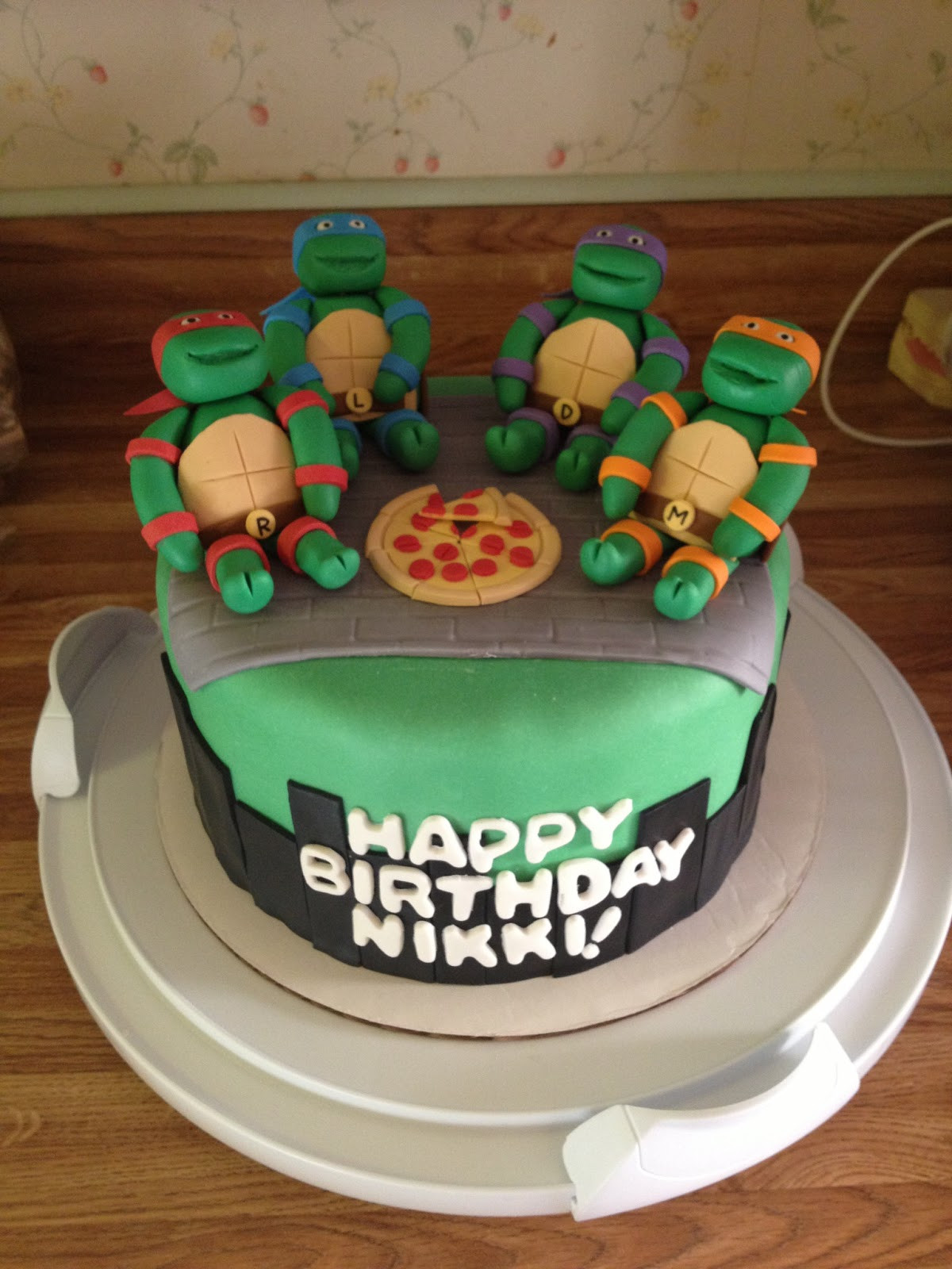 Ninja Turtles Birthday Cake
 Bay Cakes Ninja Turtle Birthday Cake