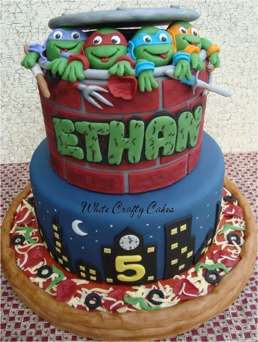 Ninja Turtles Birthday Cake
 Teenage Mutant Ninja Turtles Cake CakeCentral