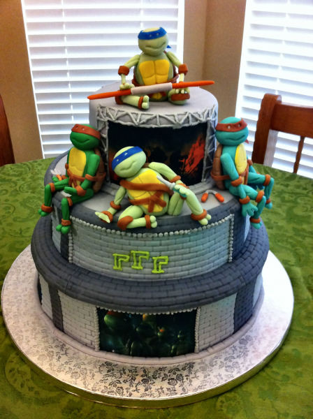 Ninja Turtles Birthday Cake
 Southern Blue Celebrations Teenage Mutant Ninja Turtles