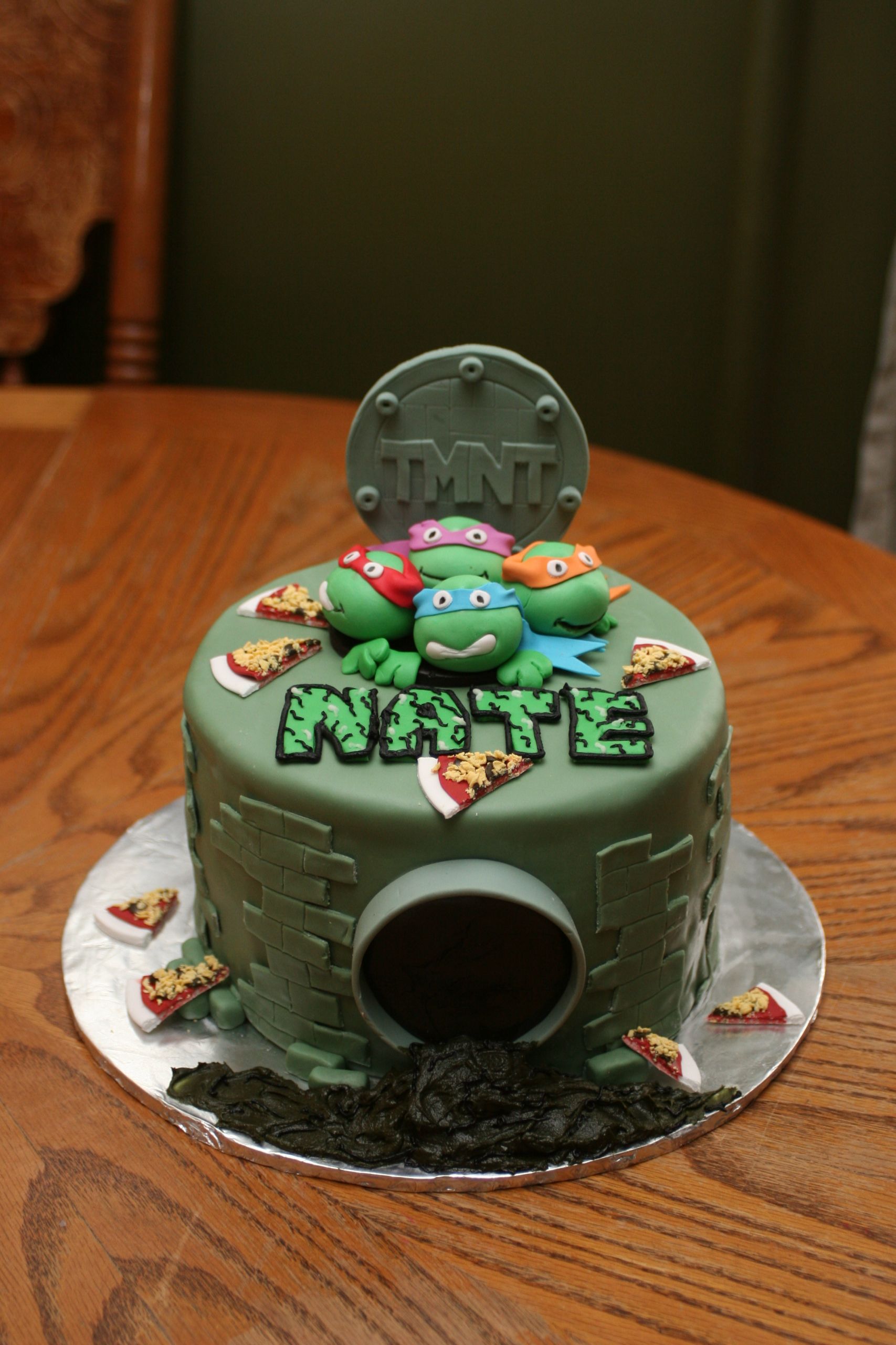 Ninja Turtles Birthday Cake
 Teenage Mutant Ninja Turtles Cake