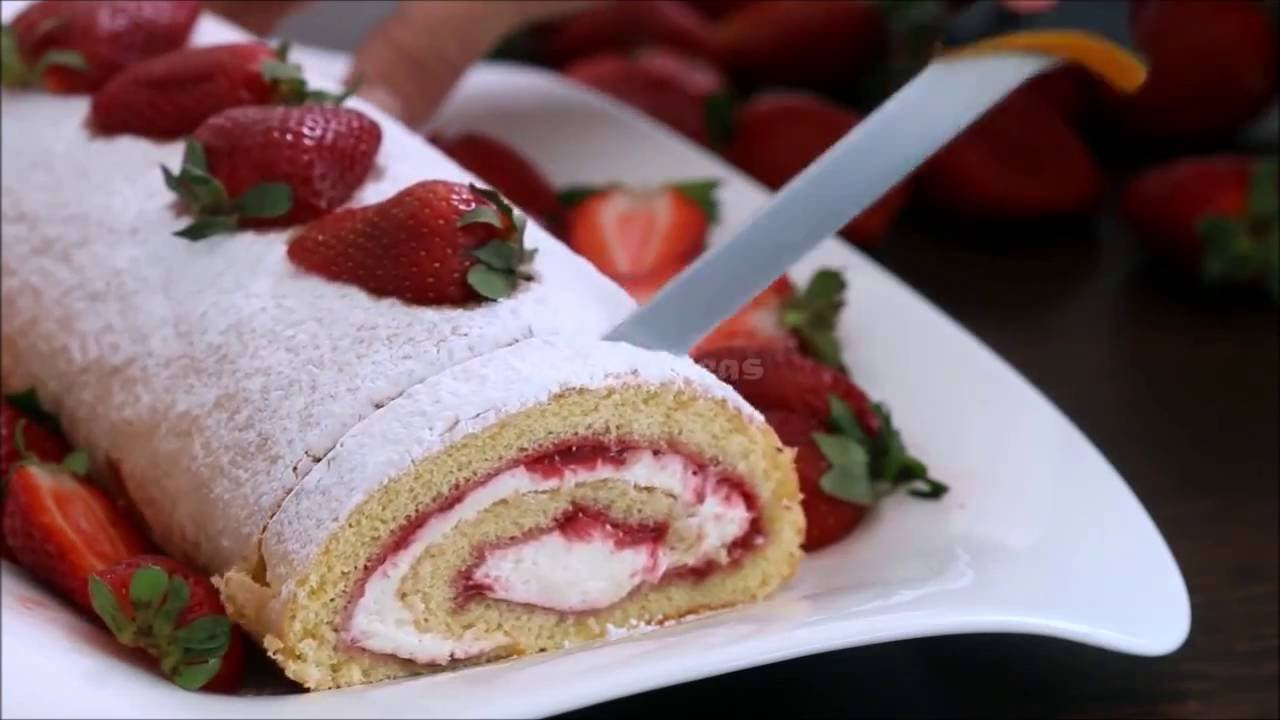 No Bake Recipes For Kids
 Strawberry Roll Easy no cook recipes for kids to make