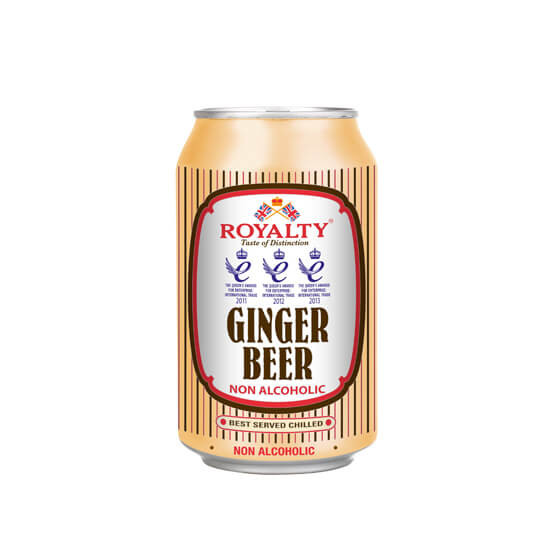 Non Alcoholic Ginger Beer Cocktails
 Royalty Ginger Beer Non Alcoholic 330ML
