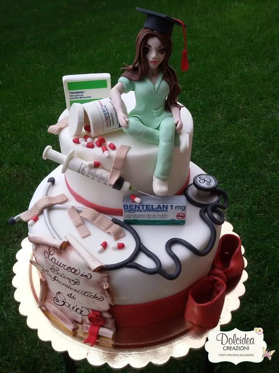 Nurse Practitioner Graduation Party Ideas
 25 Cute and Creative Cakes for Nurses