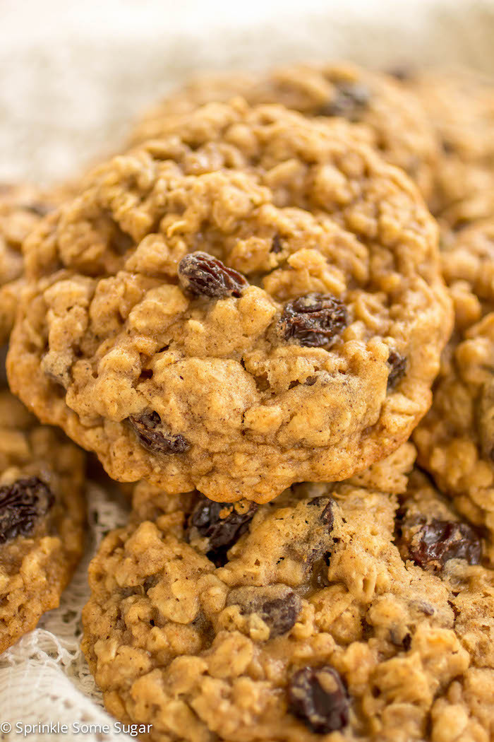 Oatmeal Raisin Cookies Chewy
 Classic Soft and Chewy Oatmeal Raisin Cookies Sprinkle