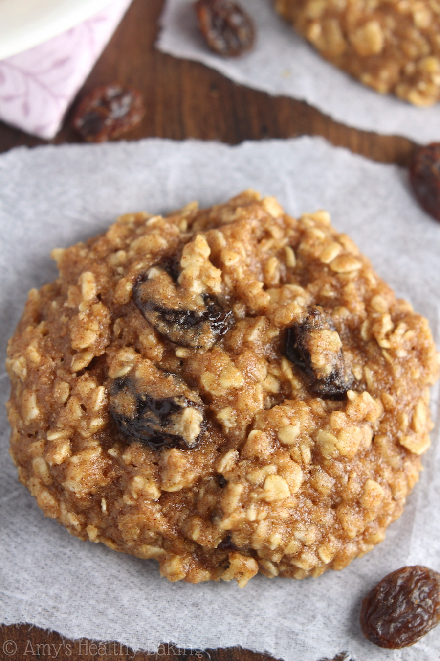 Oatmeal Raisin Cookies Chewy
 The Ultimate Healthy Soft & Chewy Oatmeal Raisin Cookies