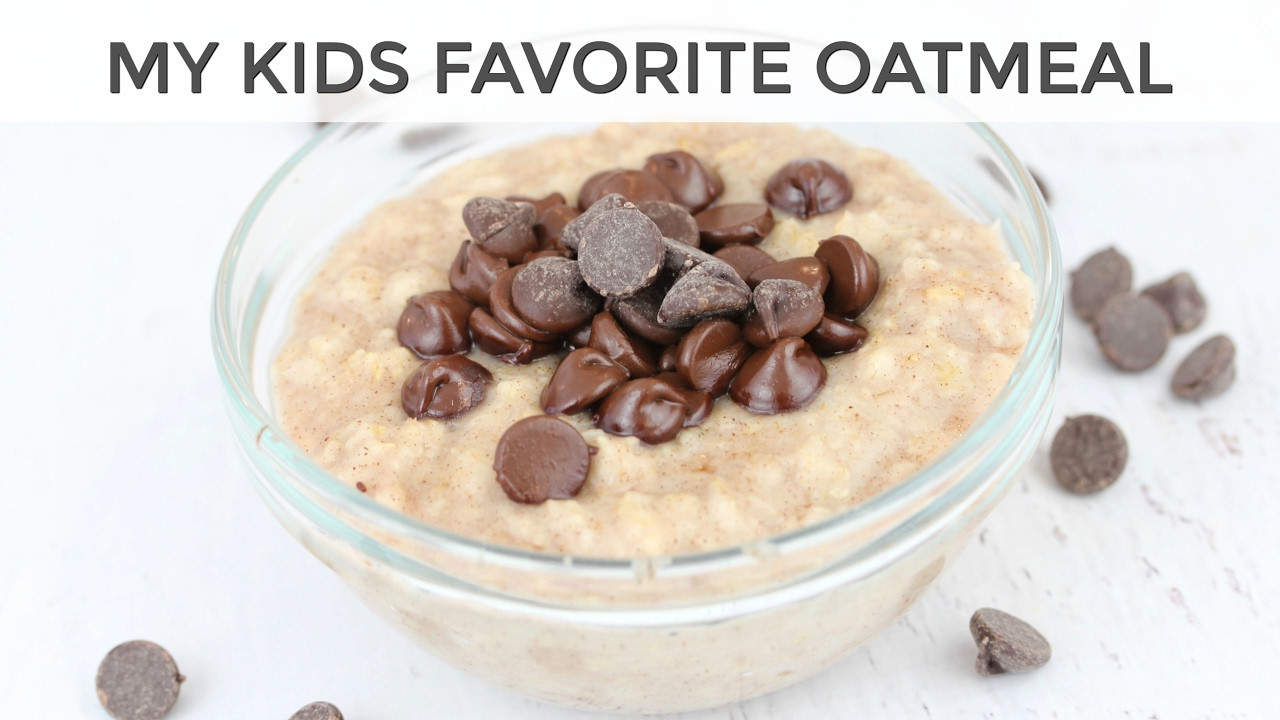 Oatmeal Recipes For Kids
 My Kids Favorite Oatmeal Recipe