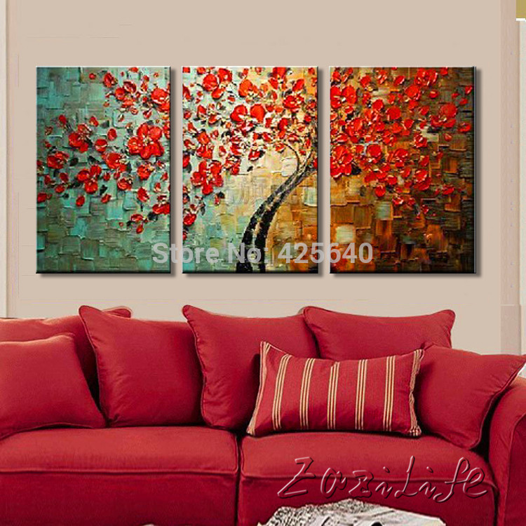Oil Painting For Living Room
 Aliexpress Buy Oil painting Canvas Wall Paintings