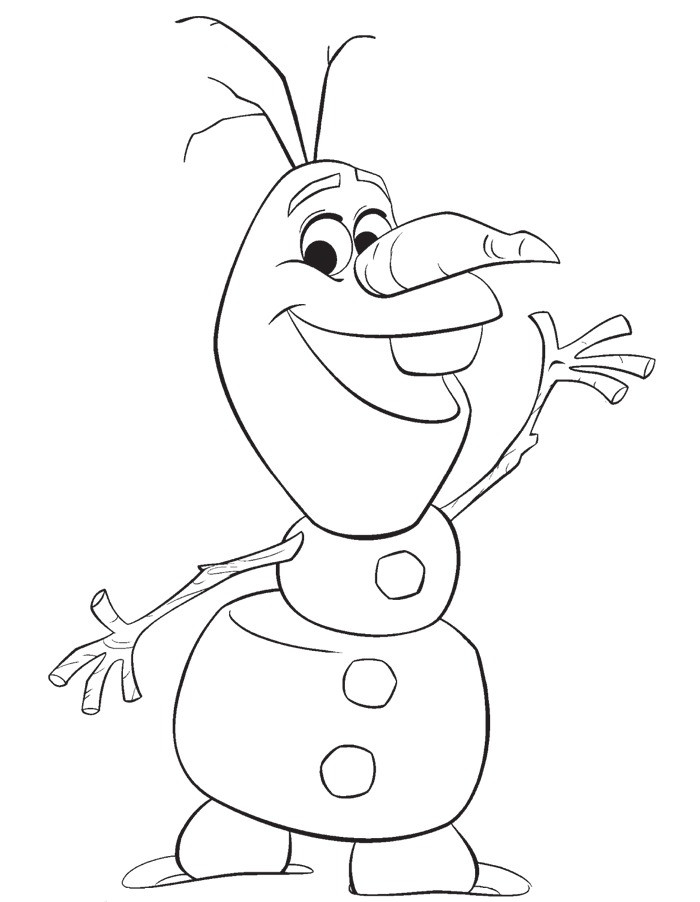 Olaf Printable Coloring Pages
 Halloween Coloring Pages