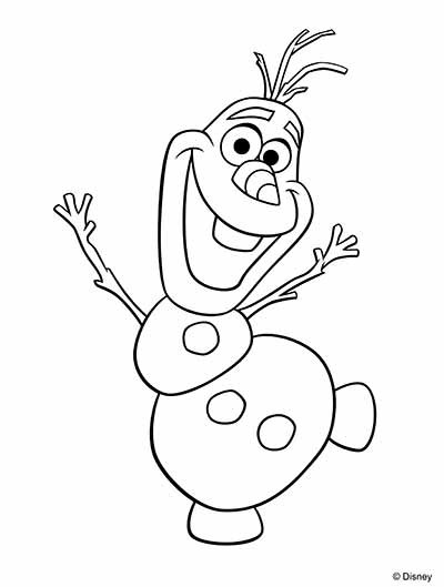 Olaf Printable Coloring Pages
 101 Frozen Coloring Pages January 2020 and Frozen 2