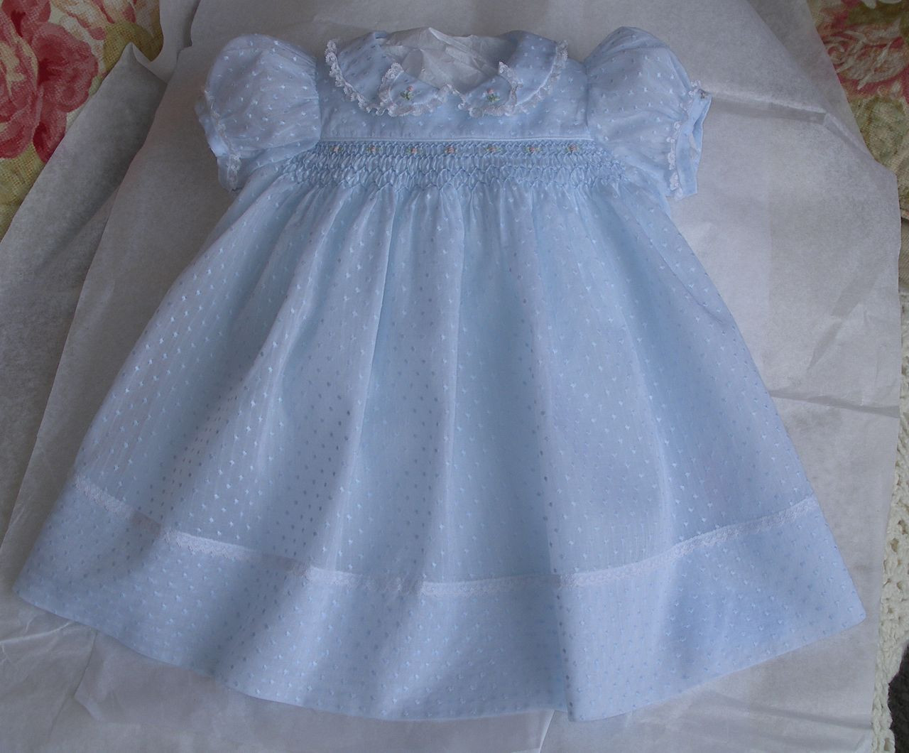 Old Fashion Baby Clothes
 The Old Fashioned Baby Sewing Room Blue