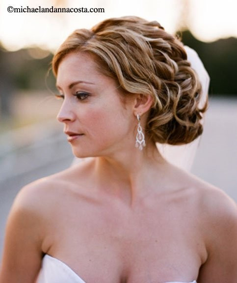 On Location Wedding Hair And Makeup
 Sideswept Updos Wedding Hair & Beauty s by Julie