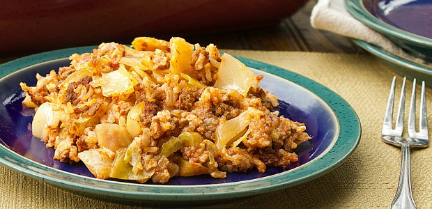 One Pot Cabbage Casserole
 Cabbage Roll Casserole easy recipe for this one pot meal