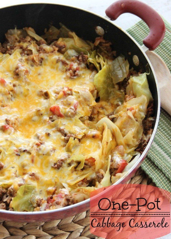 One Pot Cabbage Casserole
 ONE POT CABBAGE CASSEROLE – Easy Recipes