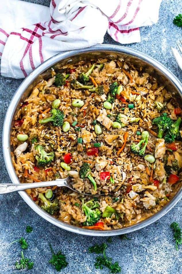 One Pot Instant Pot Recipes
 e Pot Teriyaki Rice with Chicken & Ve ables Video