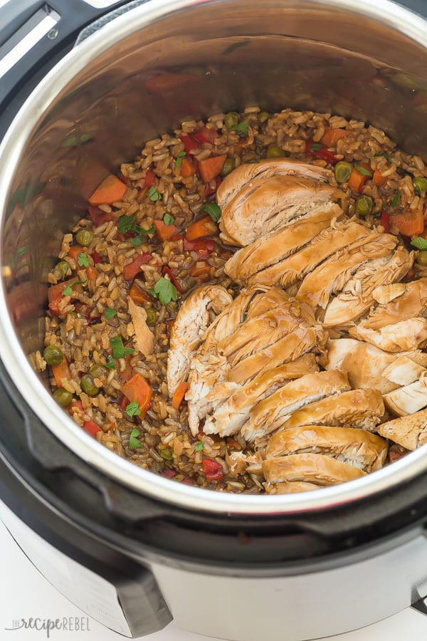 One Pot Instant Pot Recipes
 Instant Pot Teriyaki Chicken and Rice Recipe pressure cooker