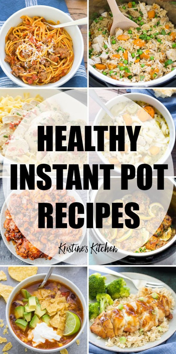 One Pot Instant Pot Recipes
 29 Healthy Instant Pot Recipes Quick & Easy