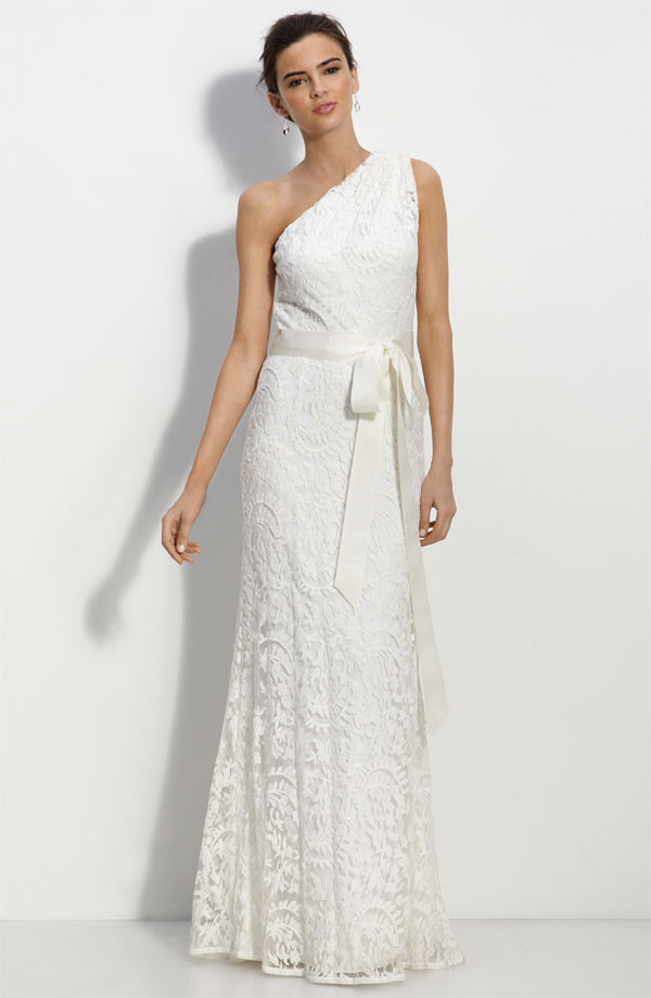 One Shoulder Wedding Dress
 Bridal Dresses UK Add Your Charm With e Shoulder