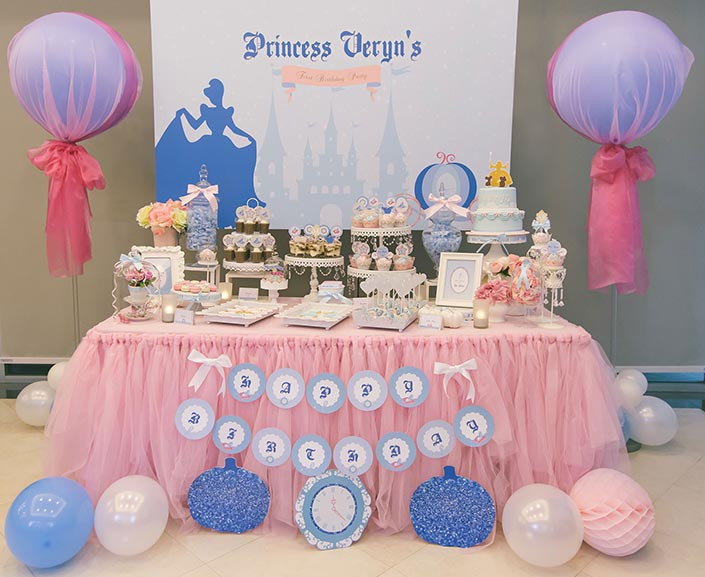 One Year Old Birthday Party Themes
 Fairytale Princess themed 1 year old Birthday Party