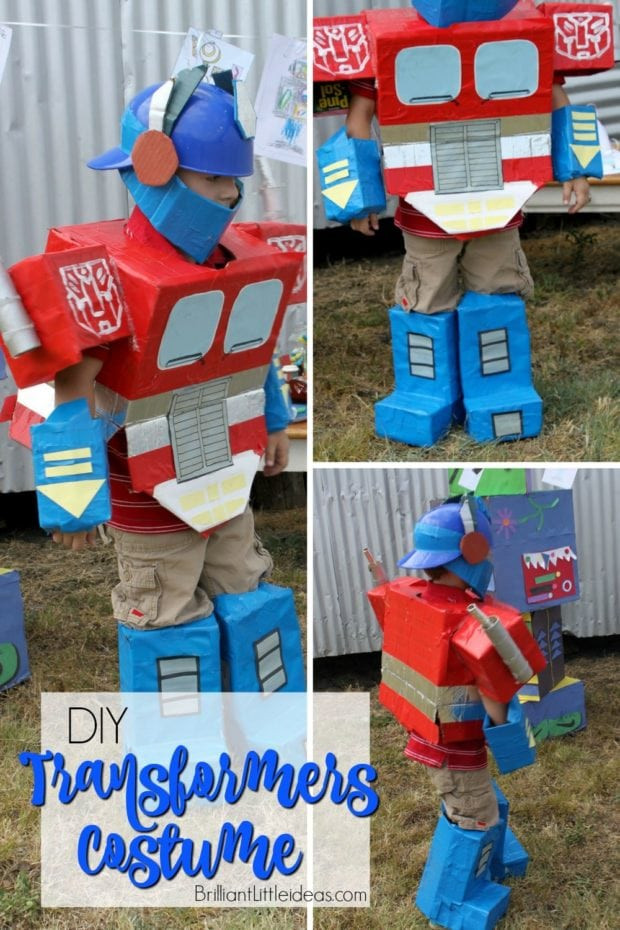 Optimus Prime Costume DIY
 17 Totally Cool Transformers Party Ideas Spaceships and