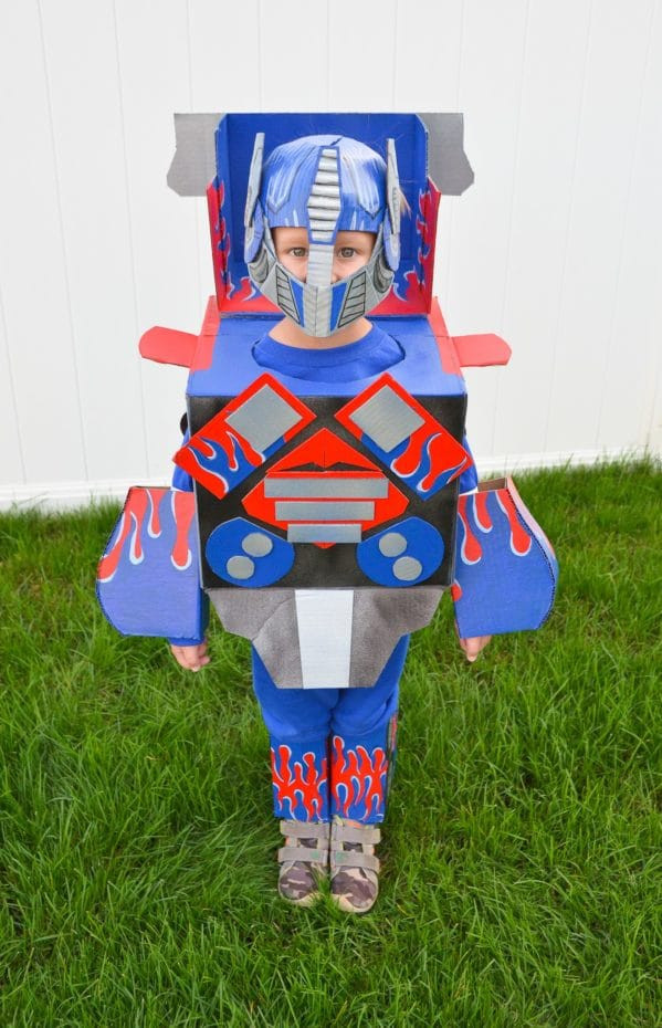 Optimus Prime Costume DIY
 20 Transformers Birthday Party Ideas We Love Spaceships