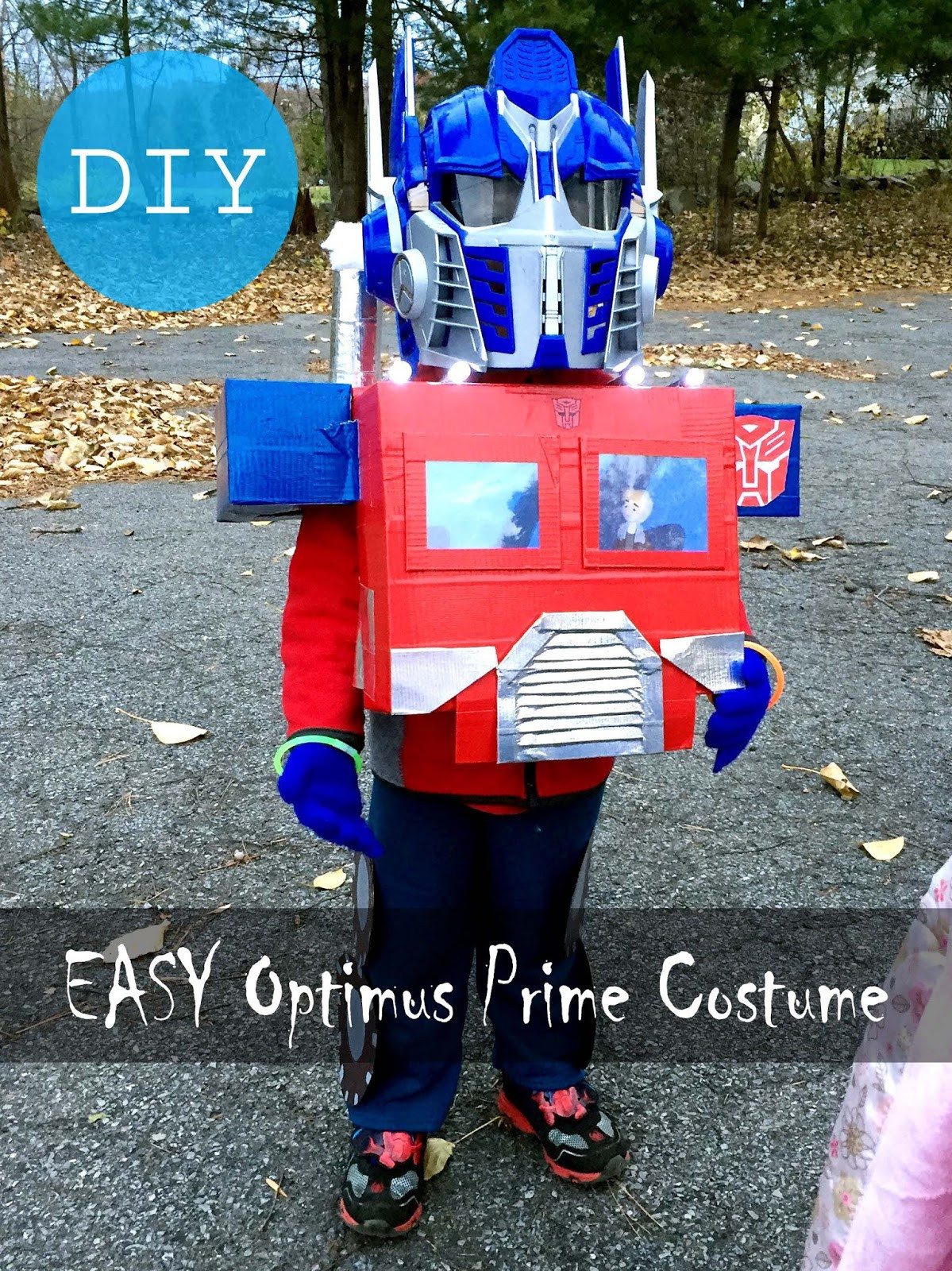 Optimus Prime Costume DIY
 buckley journal EASY DIY Optimus Prime Costume Rescue Bots