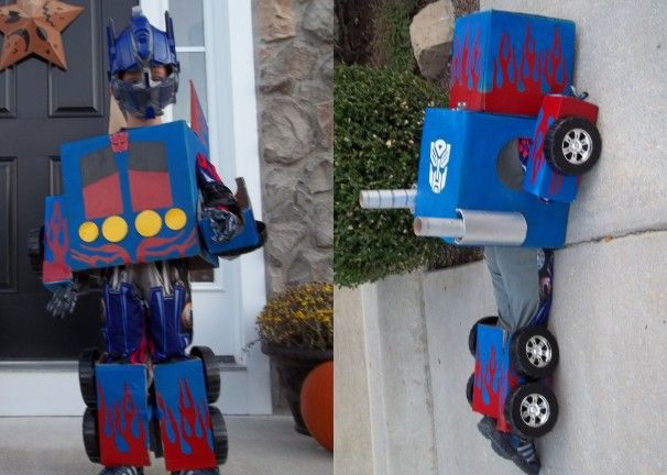 Optimus Prime Costume DIY
 Creative costumes for kids