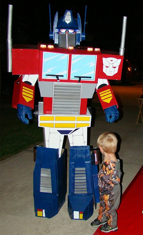 Optimus Prime Costume DIY
 Pinterest