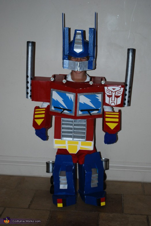 Optimus Prime Costume DIY
 Transformers Optimus Prime Halloween Costume