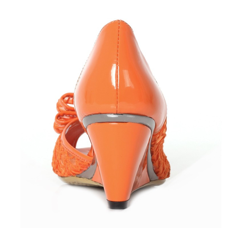 Orange Shoes Wedding
 Orange Shoes For Wedding