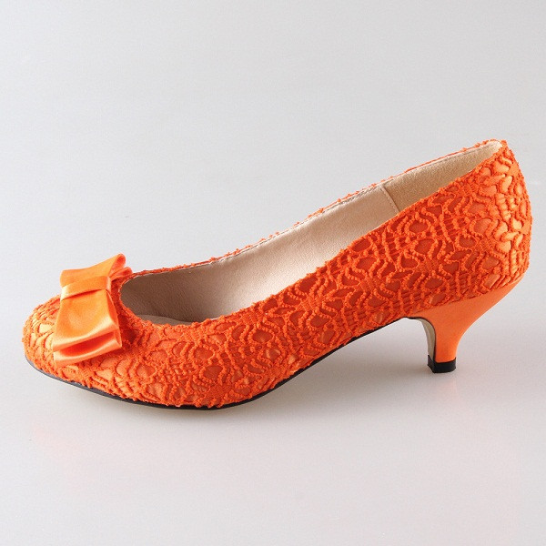 Orange Shoes Wedding
 Orange Wedding Shoes