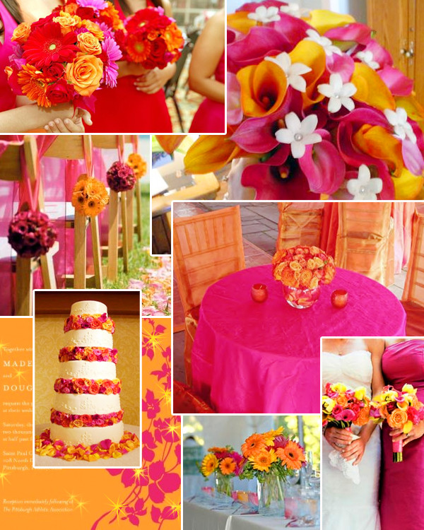 Orange Wedding Color Schemes
 Stand Out in Style with these 10 Unique Wedding Color