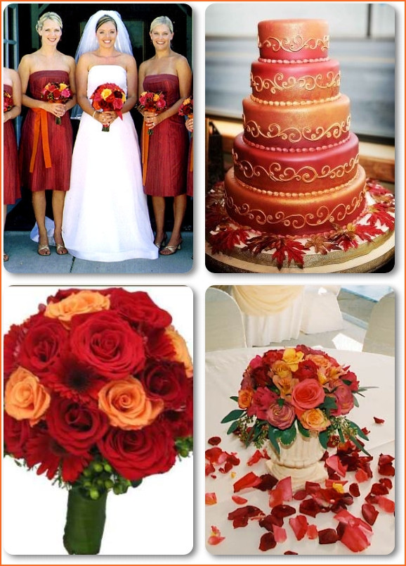 Orange Wedding Color Schemes
 Wedding color binations Color schemes basics – A