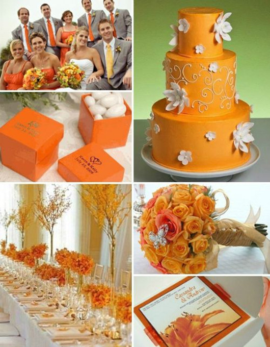 Orange Wedding Colors
 Wedding Ideas Blog Lisawola Top 3 Fall Wedding Color Schemes