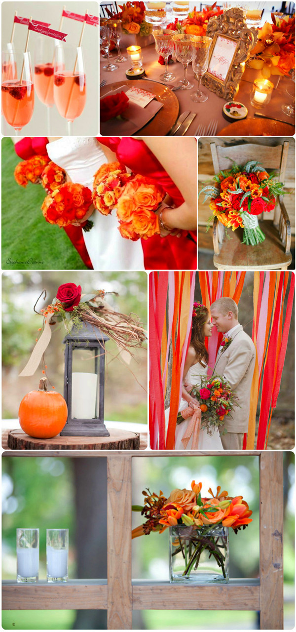 Orange Wedding Colors
 6 Perfect Fall Wedding Colors Ideas And Wedding Invitations