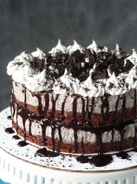 Oreo Ice Cream Cake Recipe Springform Pan
 1000 images about Oreo and Cookies N Cream Desserts on