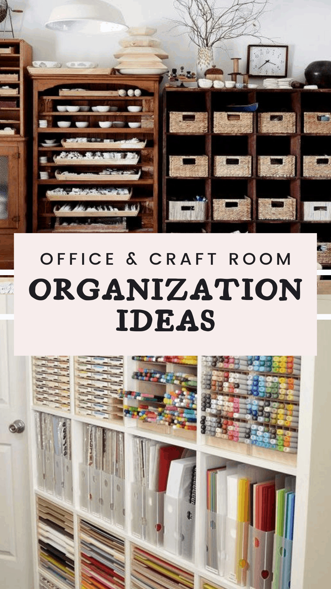 Organization Ideas For Craft Room
 15 Stunning fice & Craft Room Organization Ideas