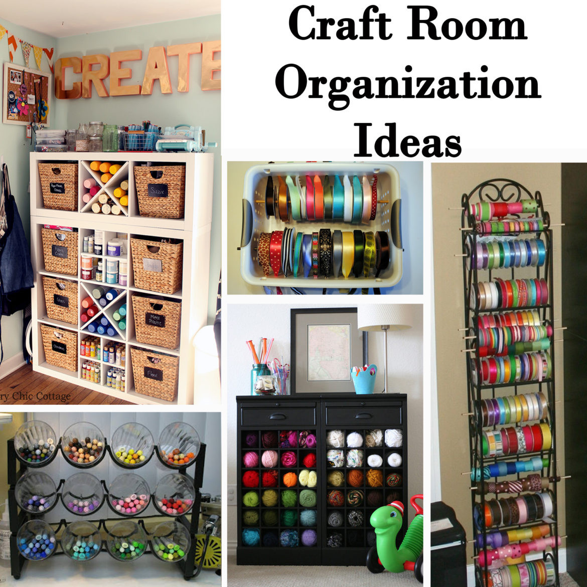 Organization Ideas For Craft Room
 Craft Room Organization Ideas The Keeper of the Cheerios