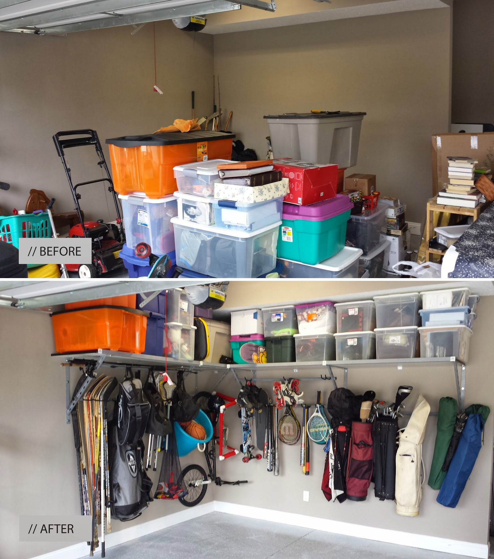 Organized Garage Ideas
 12 tips for DIY garage organization