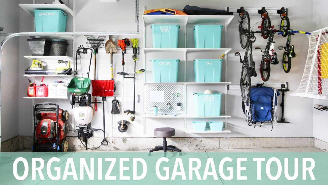 Organized Garage Ideas
 Garage Organization Ideas and Organized Garage Tour