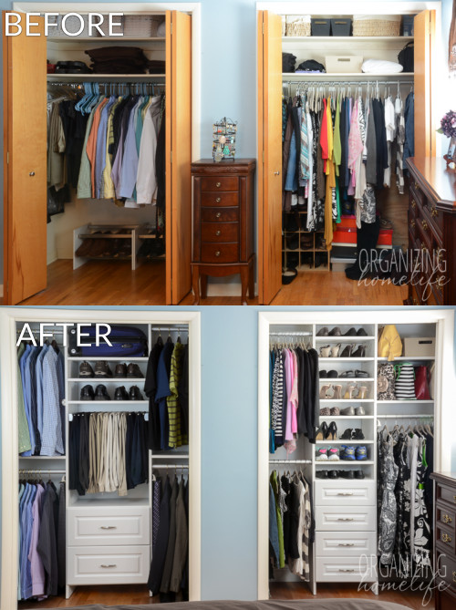 Organizing Ideas For Bedrooms
 Master Bedroom Closet Organization The Reveal & Surprise