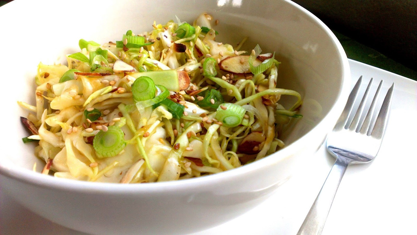 Oriental Cabbage Salad
 The Girl Cooks Clean Oriental Cabbage Salad "Cook With Me"