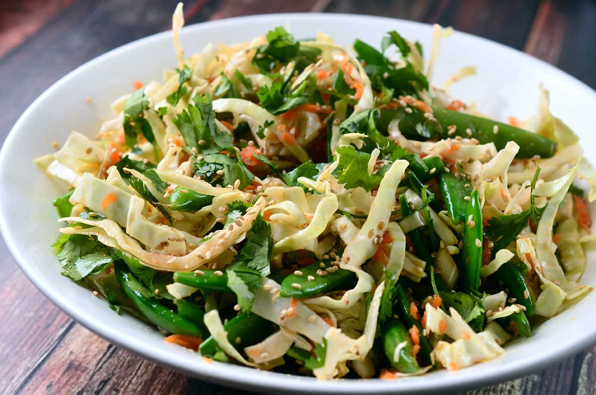 Oriental Cabbage Salad
 Recipe for Asian Cabbage Salad with Ponzu Dressing Life