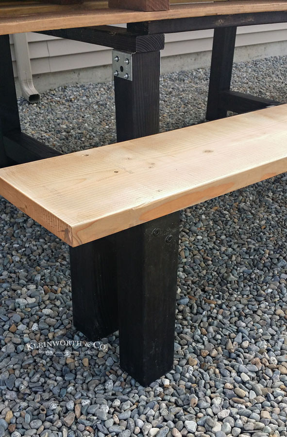 Outdoor Bench DIY
 Easy DIY Benches Outdoor Furniture Kleinworth & Co