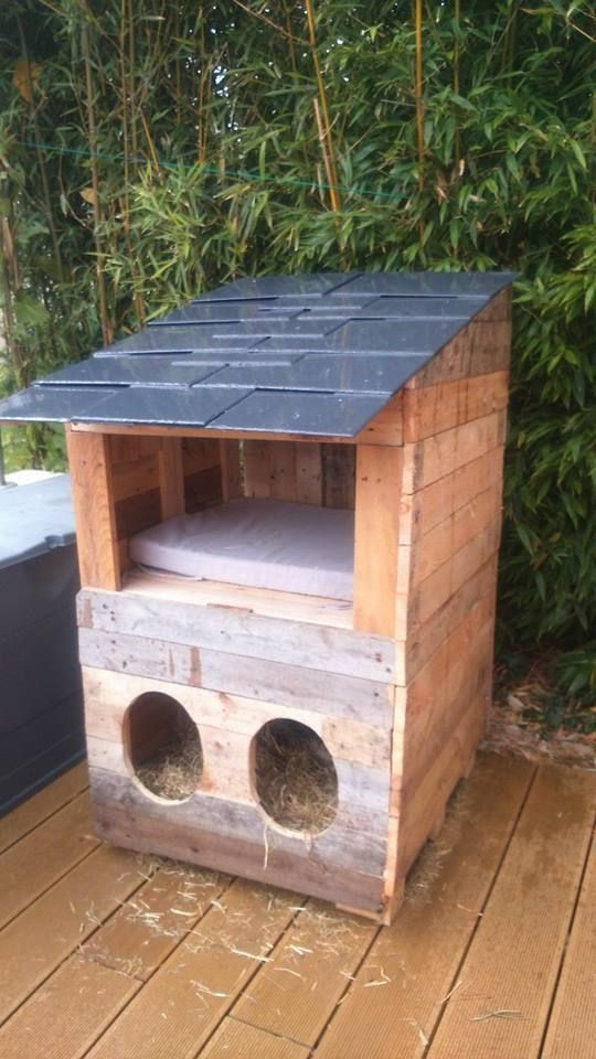 Outdoor Cat House DIY
 15 DIY Outdoor Cat Houses for Your Fur Babies