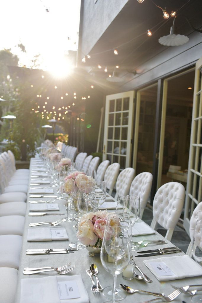 Outdoor Engagement Party Decoration Ideas
 10 Classy Touches Found at a Party Thrown by Gwyneth