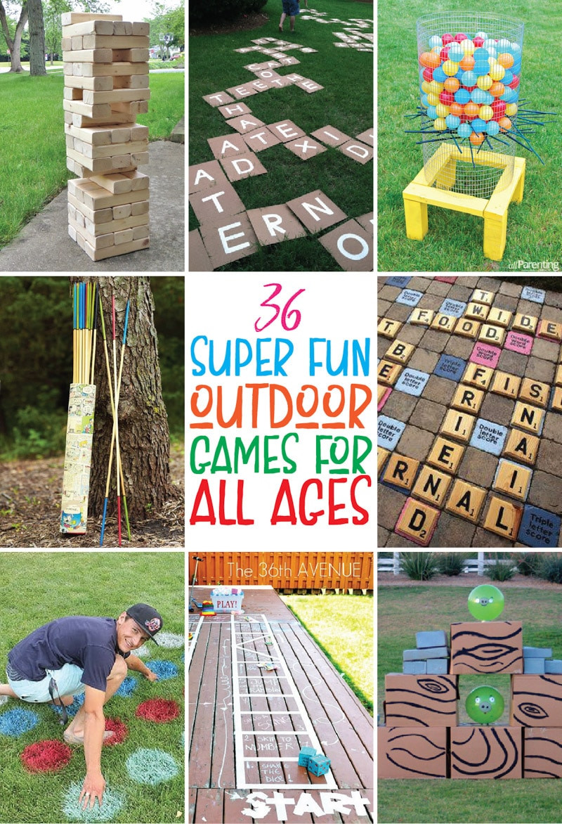 Outdoor Fun For Kids
 36 of the Most Fun Outdoor Games for All Ages Play Party