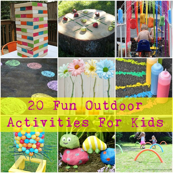 Outdoor Fun For Kids
 20 Fun Outdoor Activities For Kids