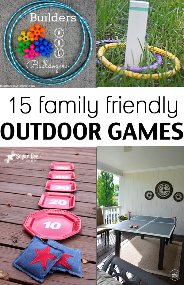 Outdoor Fun For Kids
 15 family friendly outdoor games