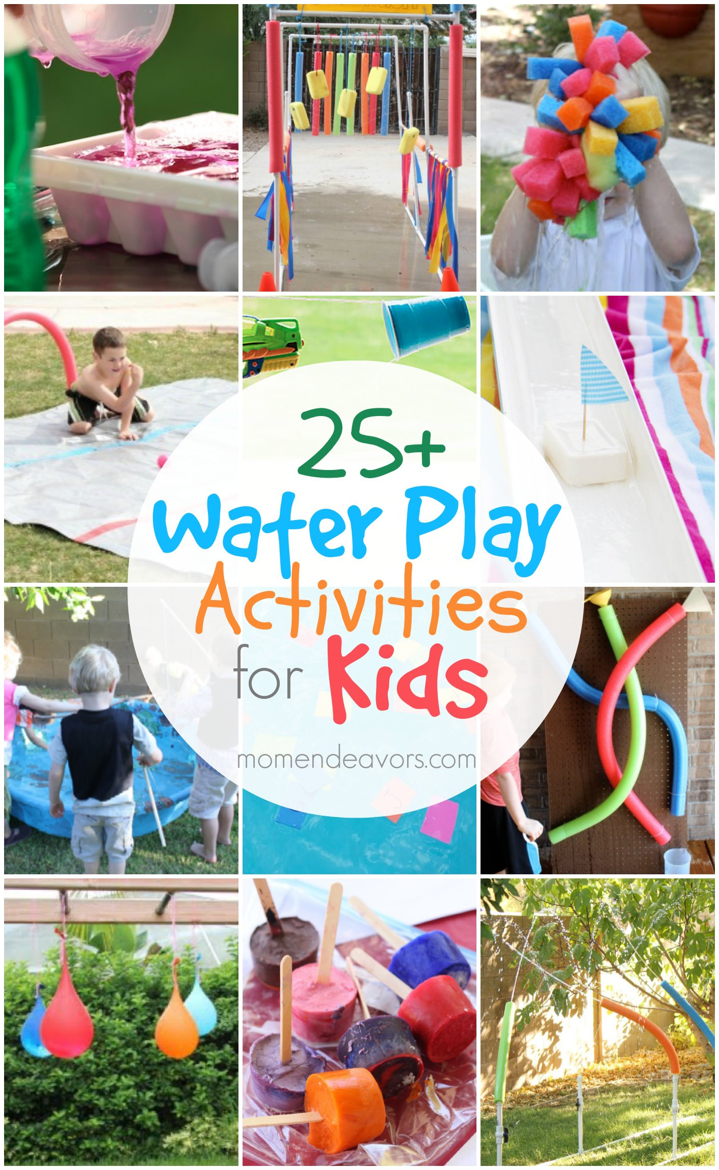 Outdoor Fun For Kids
 25 Outdoor Water Play Activities for Kids